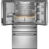 36-inch, 29.51 cu. ft. Freestanding French 4-Door Refrigerator with Water and Ice Dispensing System (KRMF436SPS) image 2