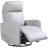 Prague Swivel Rocker Fabric Recliner (8106-1 Harley 206) image 1