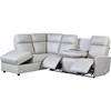 Reclining Fabric 2 pc Sectional (8106-L Harley 206) image 1