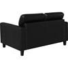 Scotland Stationary Leatherette Loveseat (504665) image 6