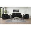 Scotland Stationary Leatherette Loveseat (504665) image 9