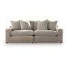 Maxton Heights Stationary Fabric Sofa (6780864/6780865) image 1