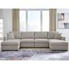 ModMax Luxe Fabric 4 pc Sectional (6860516/6860517/6860546/6860546) image 2