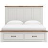 Savonport King Panel Bed with Storage (B100-14/B4615-56S/B4615-58/B4615-95) image 3