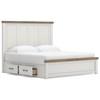Savonport King Panel Bed with Storage (B100-14/B4615-56/B4615-58/B4615-60/B4615-95) image 4