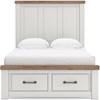 Savonport Full Panel Bed with Storage (B100-12/B4615-84S/B4615-87/B4615-89) image 3