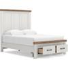 Savonport Full Panel Bed with Storage (B100-12/B4615-84S/B4615-87/B4615-89) image 4