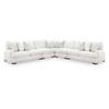 Misty-Lakes Fabric 5 pc Sectional (PC6690646/PC6690646/PC6690655/PC6690656/PC6690677) image 1