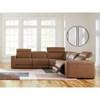 Magic Man Power Reclining Leather Match 5 pc Sectional (PCU1070031/PCU1070046A/PCU1070058/PCU1070062/PCU1070077) image 2