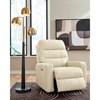 Pennacle Pier Power Leather Match Recliner (PCU1350213) image 6