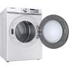 7.5 cu. ft. Electric Dryer with Multi Steam (DVE45B6305W/AC) image 3