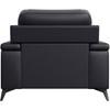 Mischa Stationary Leather Match Chair (9514BLK-1) image 4