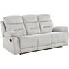 Perris Reclining Fabric Sofa (9146BEG-3) image 2