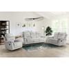Perris Reclining Fabric Sofa (9146BEG-3) image 4