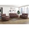 Morocco Glider Leather Match Recliner (9736BRW-1G) image 3