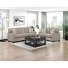Frances Stationary Fabric Sofa (9748TPE-3) image 5