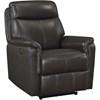 Leif Power Leather Recliner (8459DBR-1PW) image 2