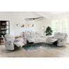 Perris Glider Fabric Recliner (9146BEG-1) image 5