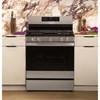 30-inch Smart Freestanding Gas Convection Range with No Preheat Air Fry and EasyWash™ Oven Tray (PGF700AYFS) image 8