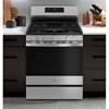 30-inch Smart Freestanding Gas Convection Range with No Preheat Air Fry and EasyWash™ Oven Tray (PGF700AYFS) image 9
