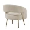 Roslyn Stationary Fabric Accent Chair (1024TPE-1) image 5