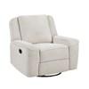 Monterey Swivel Fabric Recliner (8530BE-1) image 2