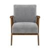 Arden Stationary Fabric Accent Chair (1135GY-1) image 1