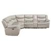 Fargo Power Reclining Leather Look 3 pc Sectional (8528TP*SCPW) image 2
