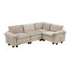 Dublin Fabric 4 pc Sectional (8450TPE*43ACCR) image 1