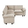 Dublin Fabric 4 pc Sectional (8450TPE*43ACCR) image 3