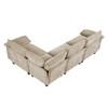 Dublin Fabric 4 pc Sectional (8450TPE*43ACCR) image 4