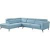 Giselle Leather Match 2 pc Sectional (8456BUE*2LC2R) image 3