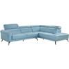 Giselle Leather Match 2 pc Sectional (8456BUE*22LRC) image 2
