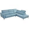 Giselle Leather Match 2 pc Sectional (8456BUE*22LRC) image 4