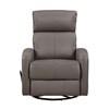 Sorrento Swivel Glider Leather Match Recliner (8458MCA-1SW) image 1