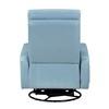 Sorrento Swivel Glider Leather Match Recliner (8458BUE-1SW) image 5