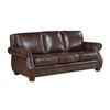 Remington Stationary Leather Match Sofa (8448BRW-3) image 2