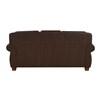 Remington Stationary Leather Match Sofa (8448BRW-3) image 3