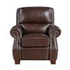 Remington Leather Match Recliner (8448BRW-1PB) image 1