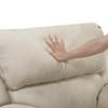 Proctor Reclining Leather Look Sofa (8517PWT-3) image 5