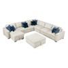 Isla Fabric Sleeper Sectional (8548BE*7VC2ACR2ACLACAOT) image 2