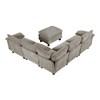 Dublin Fabric 6 pc Sectional (8450PWT*64ACCROT) image 3