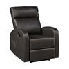 Allen Leather Look Recliner (9147PUE-1) image 2