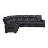 Fairway Power Reclining Leather Look 3 pc Sectional (9516BLKS*32LCN3RPWH) image 2