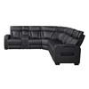 Fairway Power Reclining Leather Look 3 pc Sectional (9516BLKS*32LCN3RPWH) image 3