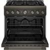 36-inch Slide-in Gas Range with 6 Burners (KFGS936SBE) image 2