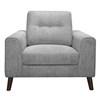 Alexia Stationary Fabric Chair (9300GY-1) image 2