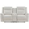 Dean Reclining Fabric Loveseat with Console (9646BE-2) image 2