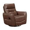 Thomas Swivel Glider Leather Match Recliner (9713TBR-1SW) image 2