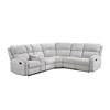 Thorne Reclining Fabric 3 pc Sectional (8406GY*SC) image 1